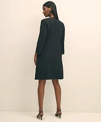 Crepe Jacket & Dress Set
