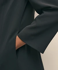 Crepe Jacket & Dress Set