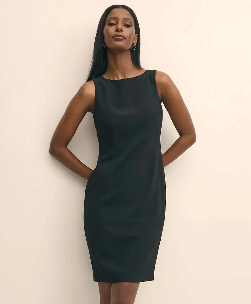 Crepe Jacket & Dress Set