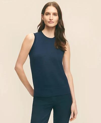 Twinset Shell Supima<sup>®</sup> Cotton