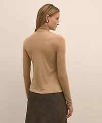 Lightweight Modal Cashmere Turtleneck