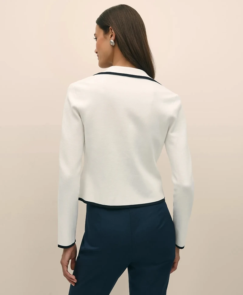 Supima<sup>®</sup> Cotton Sweater Blazer