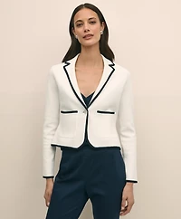 Supima<sup>®</sup> Cotton Sweater Blazer