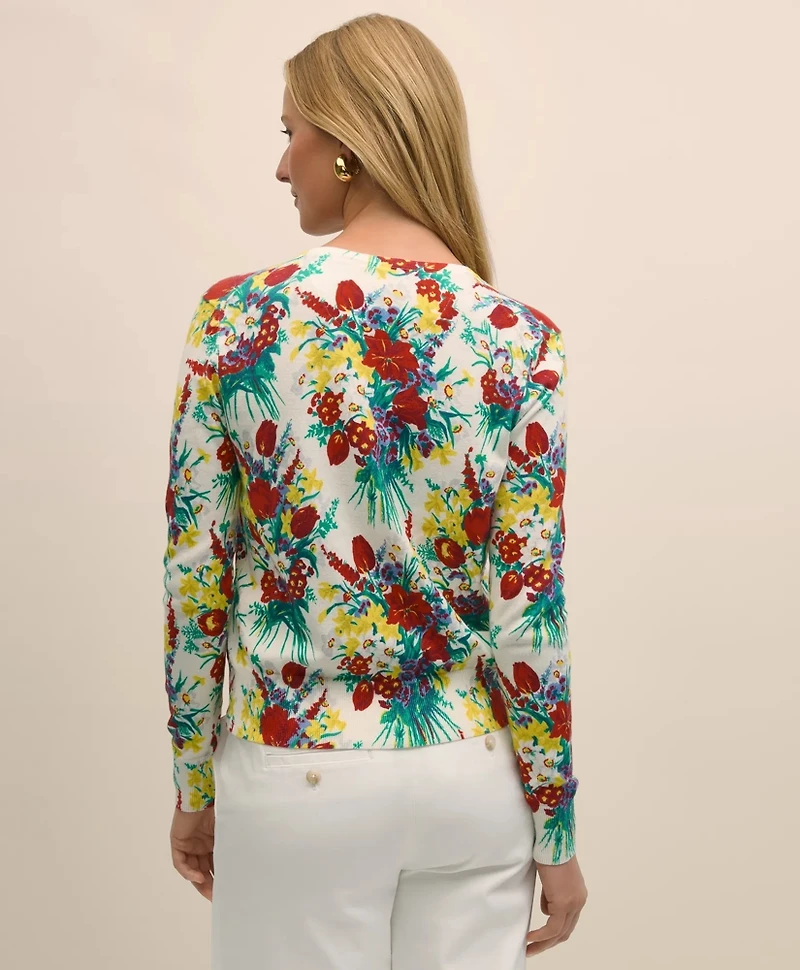 Floral Cardigan Cotton