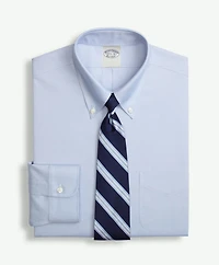 Big & Tall Stretch Dress Shirt, Non-Iron Pinpoint Button-Down Collar
