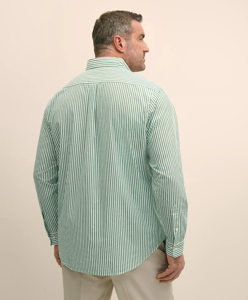 Big & Tall Friday Shirt, Poplin Bengal Stripe