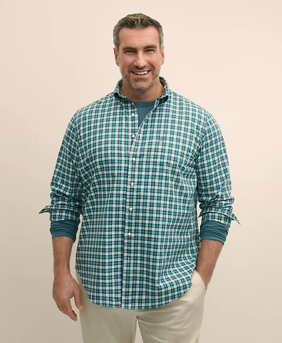 Big & Tall Friday Shirt, Poplin Plaid