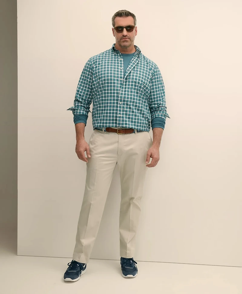Big & Tall Friday Shirt, Poplin Plaid