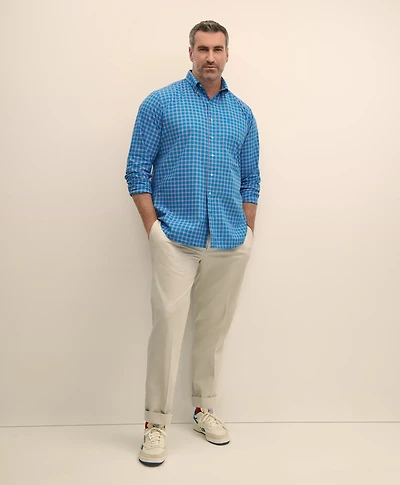 Big & Tall Friday Shirt, Poplin Check