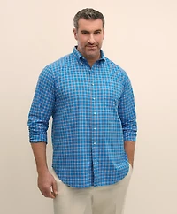 Big & Tall Friday Shirt, Poplin Check