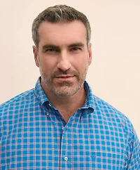 Big & Tall Friday Shirt, Poplin Check