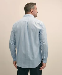 Big & Tall Friday Shirt, Poplin Stripes