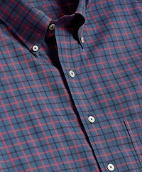 Big & Tall Stretch Supima<sup>®</sup> Cotton Non-Iron Twill Polo Button Down