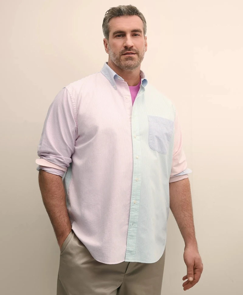 Big & Tall Friday Shirt, Fun Stripe