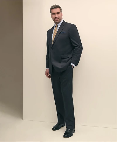 Big & Tall Stretch Wool Two-Button 1818 Suit