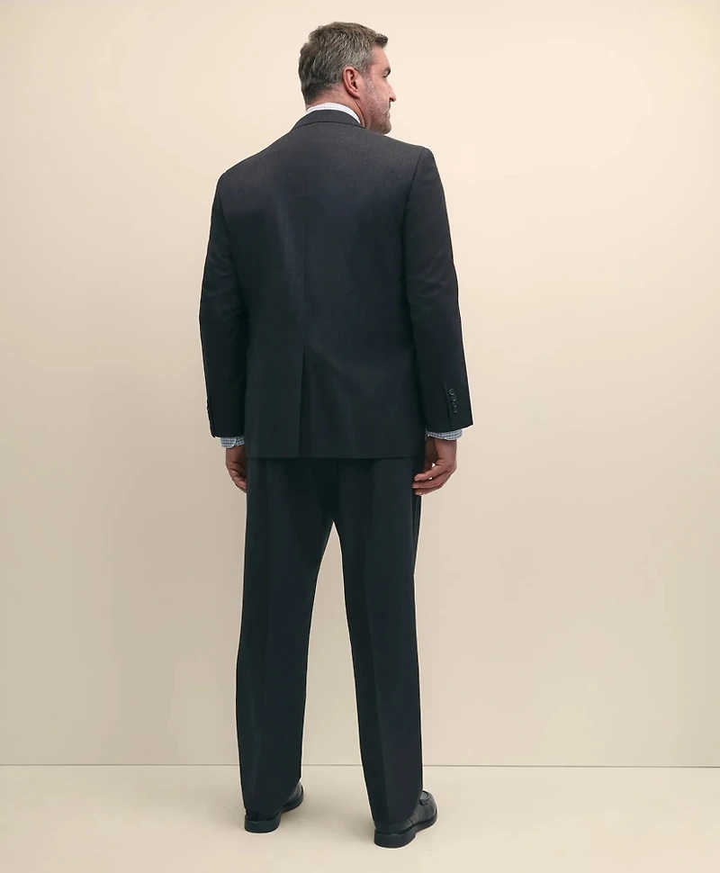 Big & Tall Stretch Wool Two-Button 1818 Suit
