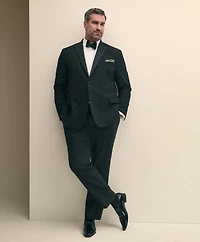 Big & Tall Brooks Brothers Explorer Collection Wool Tuxedo Pants