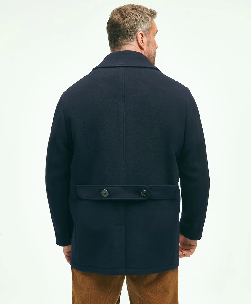 Big & Tall Classic Wool Pea Coat