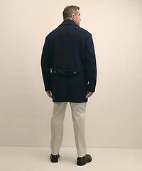 Big & Tall Classic Wool Pea Coat
