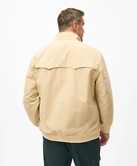 Big & Tall Bomber Jacket Cotton Blend