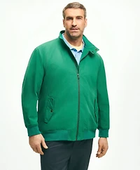 Big & Tall Bomber Jacket Cotton Blend