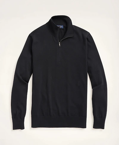Big & Tall Supima<sup>®</sup> Cotton Half-Zip Sweater