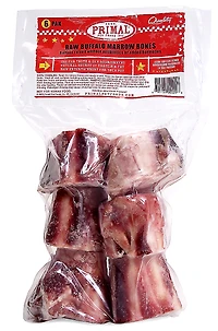 - Frozen Raw Recreational Bone - Protein Rich Natural Chew - Buffalo Marrow