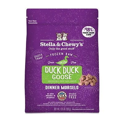 Stella & Chewy's - Frozen Cat Food - Duck Morsels