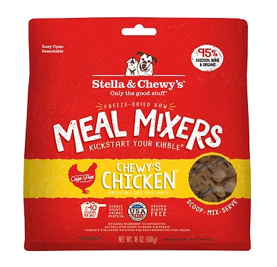 Stella & Chewy's - Dog Food - Freeze-Dried Chewy's Chicken Meal Mixer
