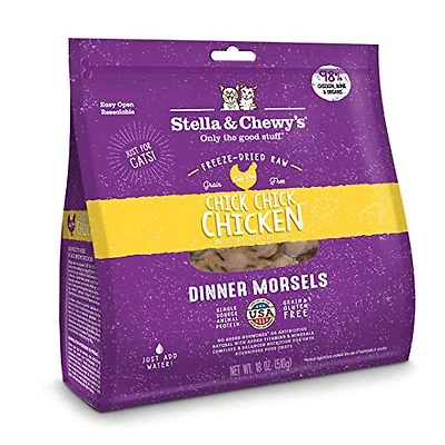 Stella & Chewy's - Cat Food - Freeze-Dried - Chick Chick Chicken