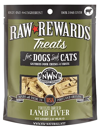 Northwest Naturals - Freeze Dried Dog & Cat Treat - Lamb Liver