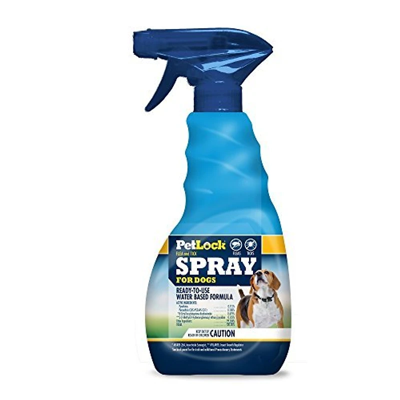 PetLock - Flea & Tick Dog Spray - Kills on Contact & Repels Pests - Pet Protection