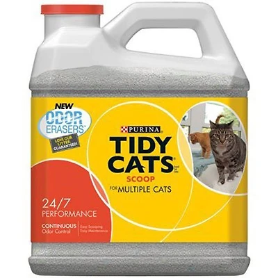 Tidy Cat - Clumping Clay Cat Litter - 24/7 Performance Continuous Odor Control