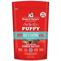- Freeze Dried Puppy Food - Beef & Salmon Patties
