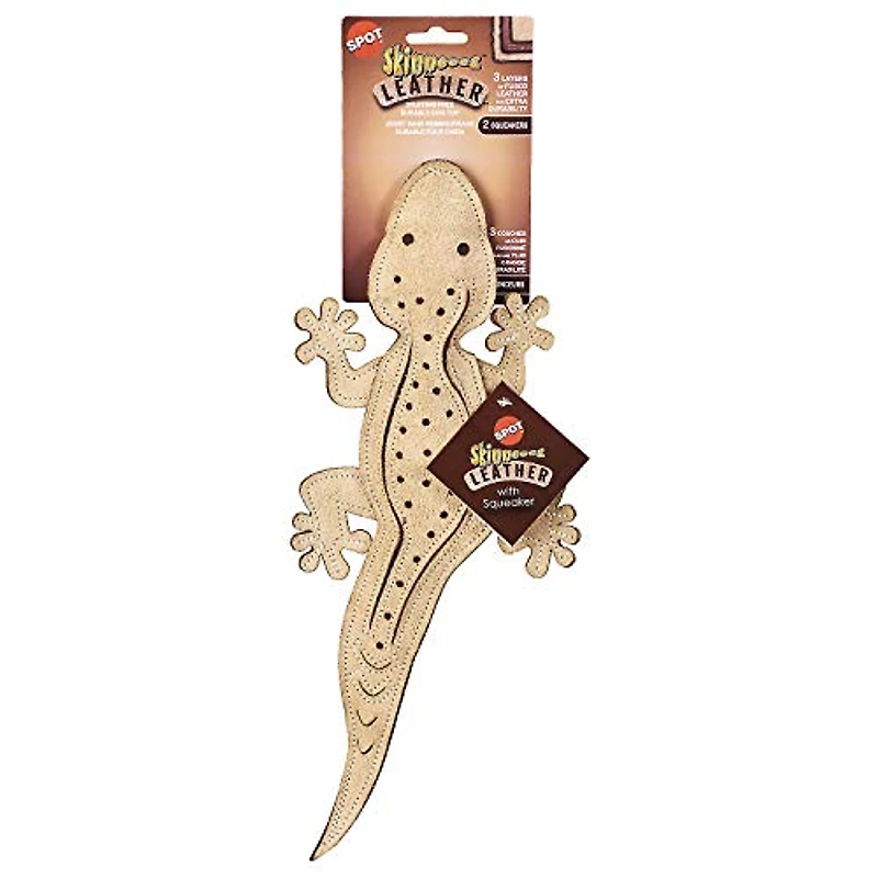 Skinneeez - Dog Toy - Leather Lizard