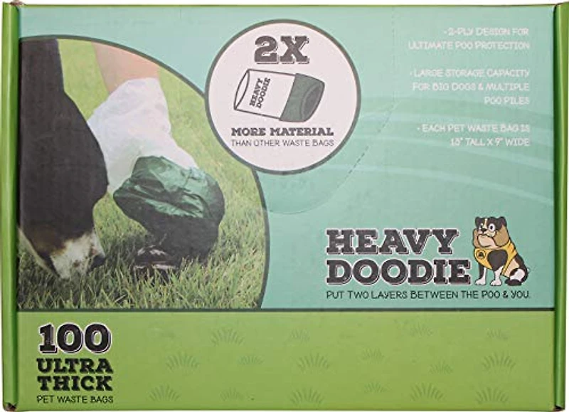 - Heavy Doodie Pet Waste Bags