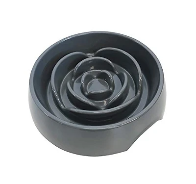 Messy Mutts - Interactive Slow Feeder Bowl - Gray