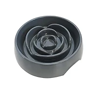 Messy Mutts - Interactive Slow Feeder Bowl - Gray