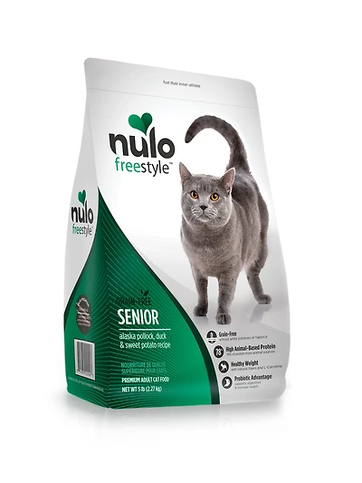 Nulo - Cat Food - Senior Grain-Free Pollock & Duck