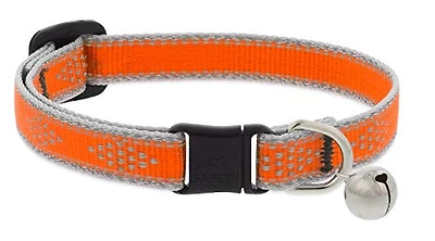 Lupine - Cat Collar - Reflective Orange