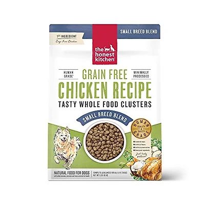 Honest Kitchen - Dog Food - Grain Free Chicken Clusters Small Breed