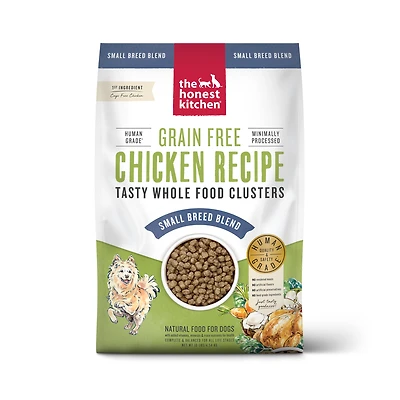 - Dog Food - Grain Free Chicken Clusters Small Breed