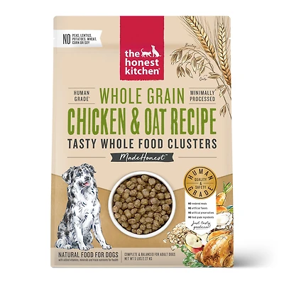 Honest Kitchen - Dog Food - Whole Grain Chicken Clusters