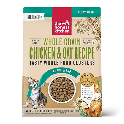 Honest Kitchen - Puppy Food - Whole Grain Chicken Clusters