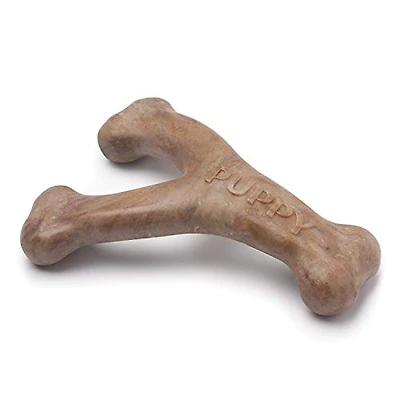 Benebone - Dog Chew Toy - Puppy Wishbone - Bacon