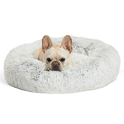 Best Friends - Shag Dog Bed - Frost