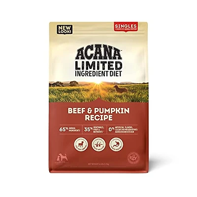 ACANA - Dog Food - Singles Beef & Pumpkin