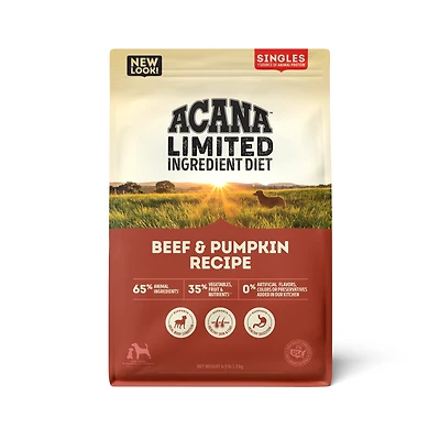 ACANA - Dog Food - Singles Beef & Pumpkin