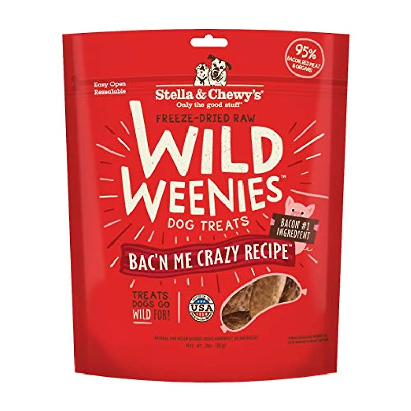 Stella & Chewy's - Dog Treat - Wild Weenies Bacon