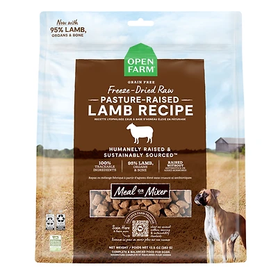 Open Farm - Raw Dog Food - Pasture Raised Lamb Recipe